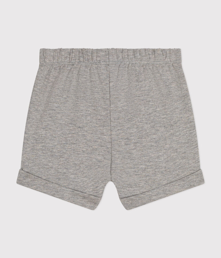 Baby-Shorts aus leichtem Jerseystoff grau
