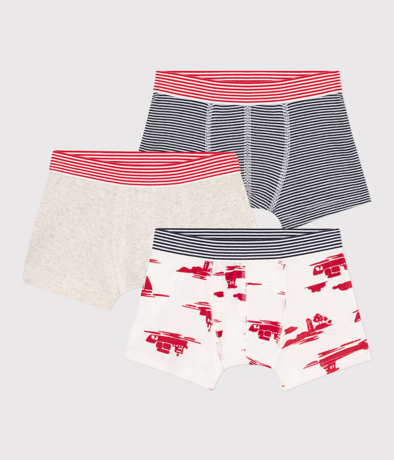 3er-Set &bdquo;Le Havre&ldquo;-Boxershorts aus Baumwolle f&uuml;r Jungen vielfarbig
