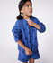 Kinder-Jacke aus Baumwolle mit Herzmotiv blau ALASKA FONCE/ MEDIEVAL