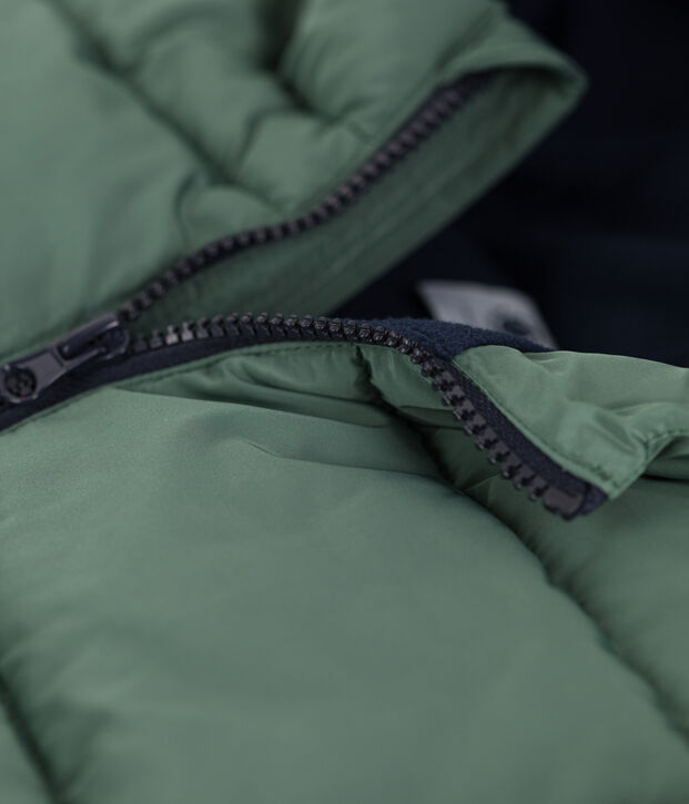 Kinder-Steppjacke M&auml;dchen/Jungen gr&uuml;n