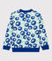 Kinder-Cardigan aus Baumwolle für Jungen weiss MARSHMALLOW/weiss MULTICO