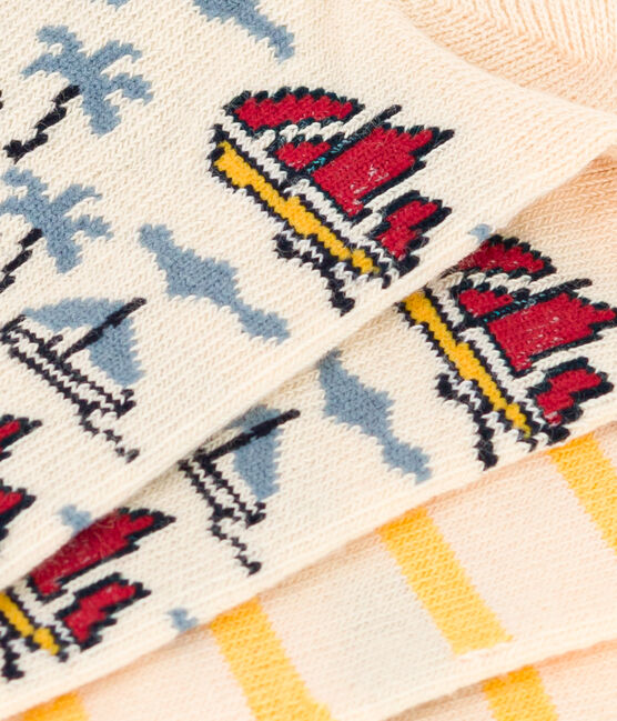 2er-Set Kindersocken aus Baumwolljersey mit Entdeckermotiv variante 1