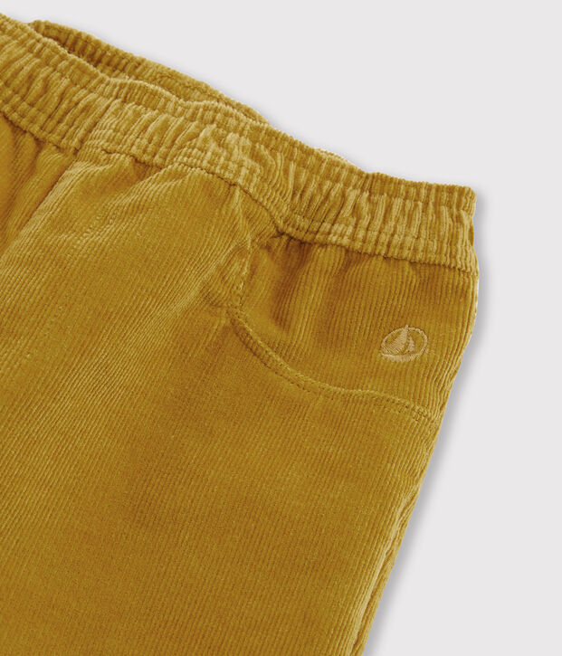 Kinder-Cordhose f&uuml;r M&auml;dchen gelb
