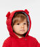 Baby-Jacke aus Mikrofaser für Mädchen rot TERKUIT