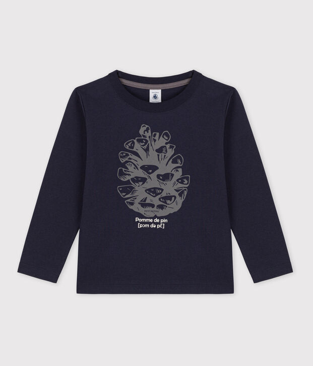 Lang&auml;rmeliges Kinder-T-Shirt aus Baumwolle f&uuml;r Jungen SMOKING