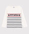 Kinder-T-Shirt aus Jersey für Mädchen/Jungen weiss MARSHMALLOW
