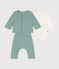 3-teiliges Baby-Set aus Nicki grün PAUL