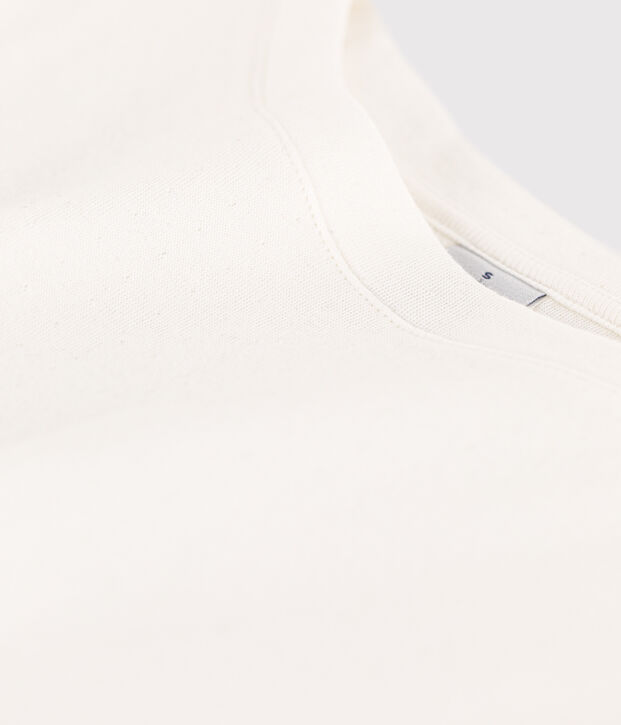Damen-T-Shirt LE BOXY aus Baumwolle weiss