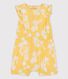 Kurzer Baby-Einteiler aus Popeline mit Hawaii-Print