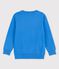 Sweatshirt aus Molton für Jungen blau BRASIER