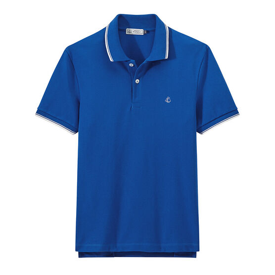 Kurzärmeliges poloshirt herren blau RIYADH