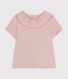 Kurzärmelige Baby-Bluse aus Jersey