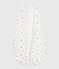 Babyschlafsack aus Baumwolle mit Herzmotiv TOG-Wert 2 weiss MARSHMALLOW/weiss MULTICO