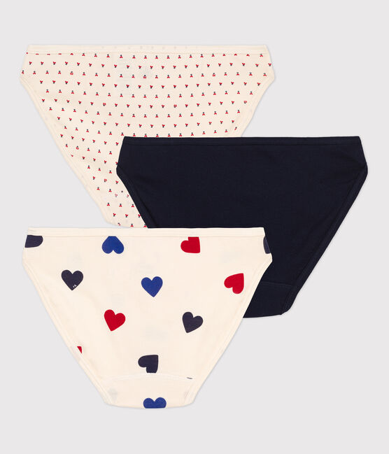 3er-Set Slips aus Baumwolle für Damen variante 1