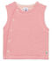 Ärmellose Baby Jungen Weste aus Rippstrick rosa CHEEK/weiss MARSHMALLOW