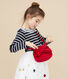 Kinderhandtasche aus Samt für Mädchen