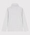 Kinder-Rollkragenshirt aus Baumwolle grau POUSSIERE CHINE