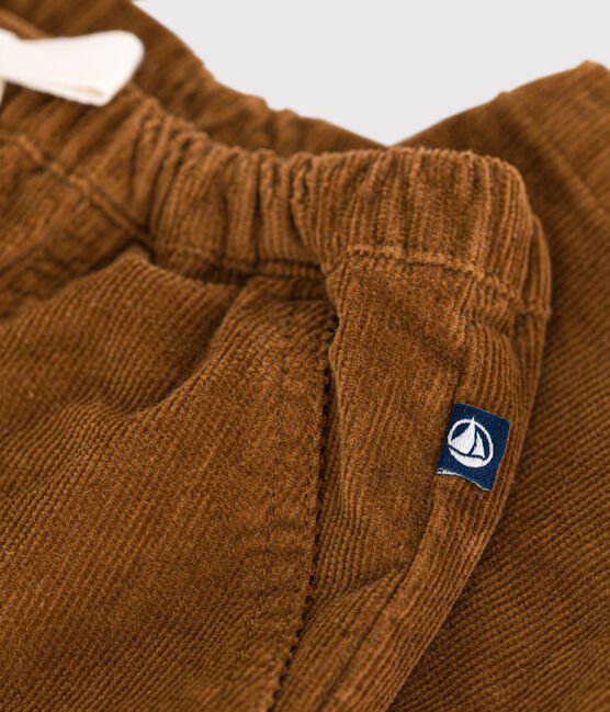 Baby-Hose aus Cord braun CUIVRE