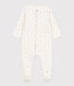 Baby-Bodyjama aus Baumwolle mit Blumen