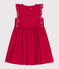 Ärmelloses Kinder-Kleid aus Baumwolle rot TERKUIT