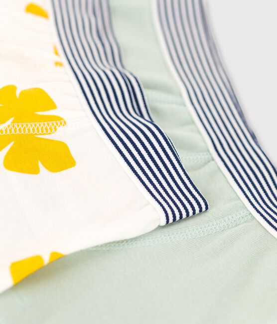 2er-Set Boxershorts aus Baumwolle mit großen Palmen für Jungen variante 1