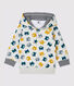 Baby-Sweatshirt aus Molton.