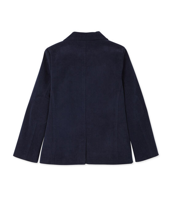 Jungen-Jackett aus Nicki blau SMOKING