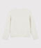 Schlauch-Cardigan für Mädchen beige MONTELIMAR CHINE