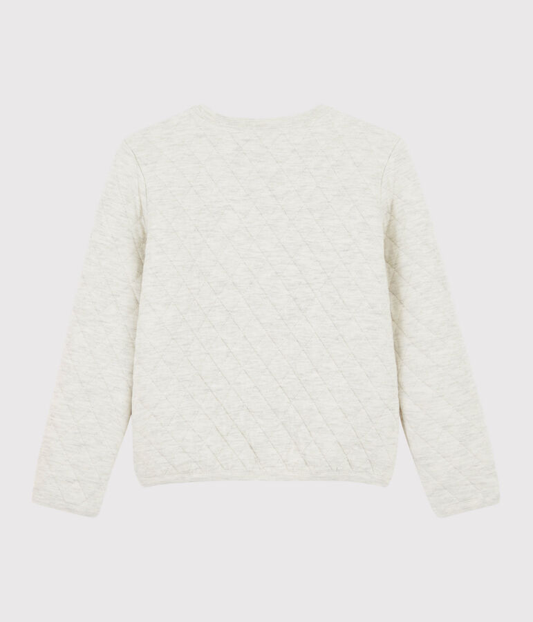 Schlauch-Cardigan f&uuml;r M&auml;dchen beige