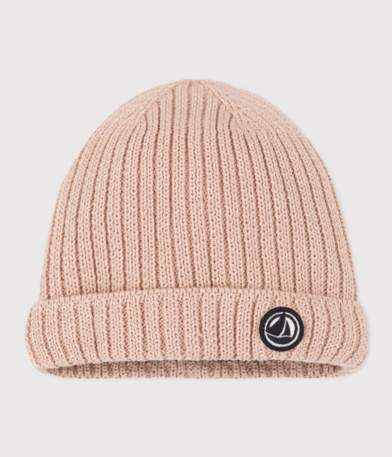 Baby-Mützchen mit Fleece-Fütterung rosa SALINE