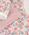Kinder-Nachthemd und Leggings aus Nicki mit Blumenmotiv rosa JOLI/weiss MULTICO