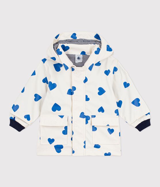 Ikonische Baby-Regenjacke blau MILK/ CREPUSCULE