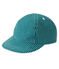Gestreifte strick-baby-kappe jungen grün OLIVIER/weiss MARSHMALLOW