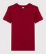 Klassisches Damen-T-Shirt aus Baumwolle mit Rundhalsausschnitt