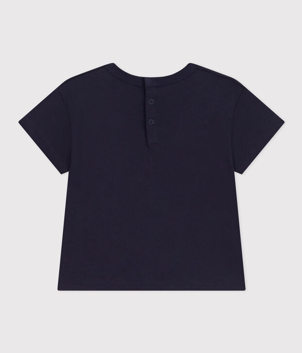 Kurz&auml;rmeliges Baby-T-Shirt aus leichtem Jersey blau/vielfarbig