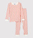 Snugfit-Kinderpyjama aus Bio-Baumwolle mit grafischem Print