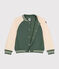 Teddyjacke aus Molton Kinder/Jungen grün CROCO/ AVALANCHE