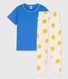 Kurzärmeliger Kinderpyjama aus Baumwolle für Jungen