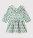 Langärmeliges Baby-Kleid für Mädchen