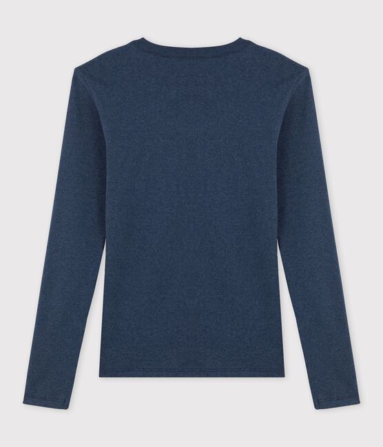 Klassisches Damen-T-Shirt aus Baumwolle mit Rundhalsausschnitt CHINE CHINE