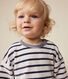 Baby-Sweatshirt aus Bouclette-Samt