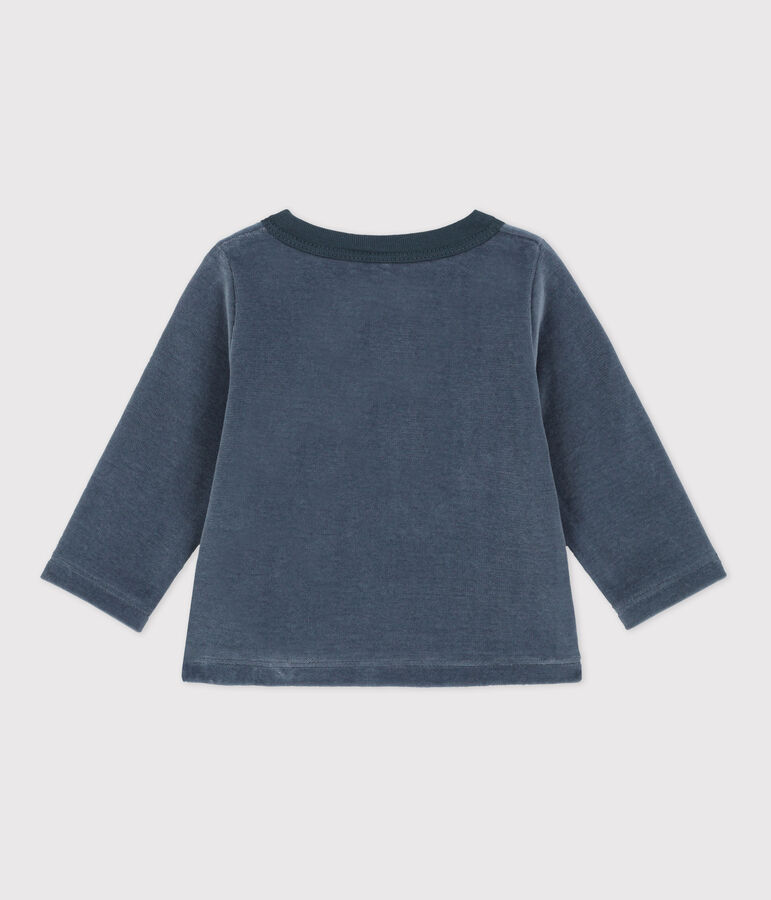 Baby-Cardigan aus Baumwollnicki grau