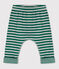 Gestreifte Baby-Hose aus Doppeljersey EVERGREEN/ FUMEE