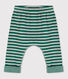 Gestreifte Baby-Hose aus Doppeljersey