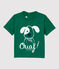 Baby-T-Shirt aus Baumwolle. grün PIVERT