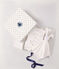 Newborn-Geschenkset aus bestickter Baumwolle vielfarbig
