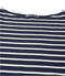 Gestreiftes T-Shirt unisex blau SMOKING/beige COQUILLE
