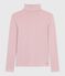 Damen-Rollkragenshirt "L'Iconique" aus Baumwolle rosa JOLI