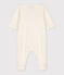 Baby-Strampler und -Mützchen aus Doppeljersey weiss MARSHMALLOW