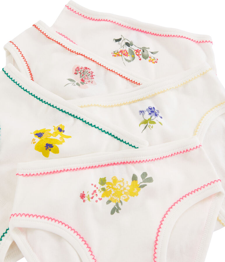 Set mit 5 Unterhosen f&uuml;r kleine M&auml;dchen vielfarbig
